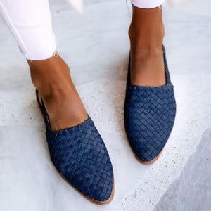 Weavestep Woven Slip-On Slingback Sandals, product view 1