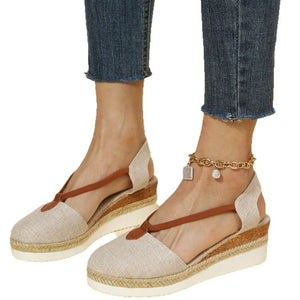 Ropeline Vintage Hemp Open-Back Sandals, product view 1