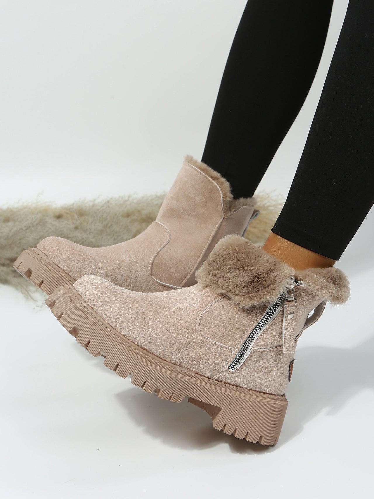 Plushcalf Fleece-Lined Winter Boots, product view 6