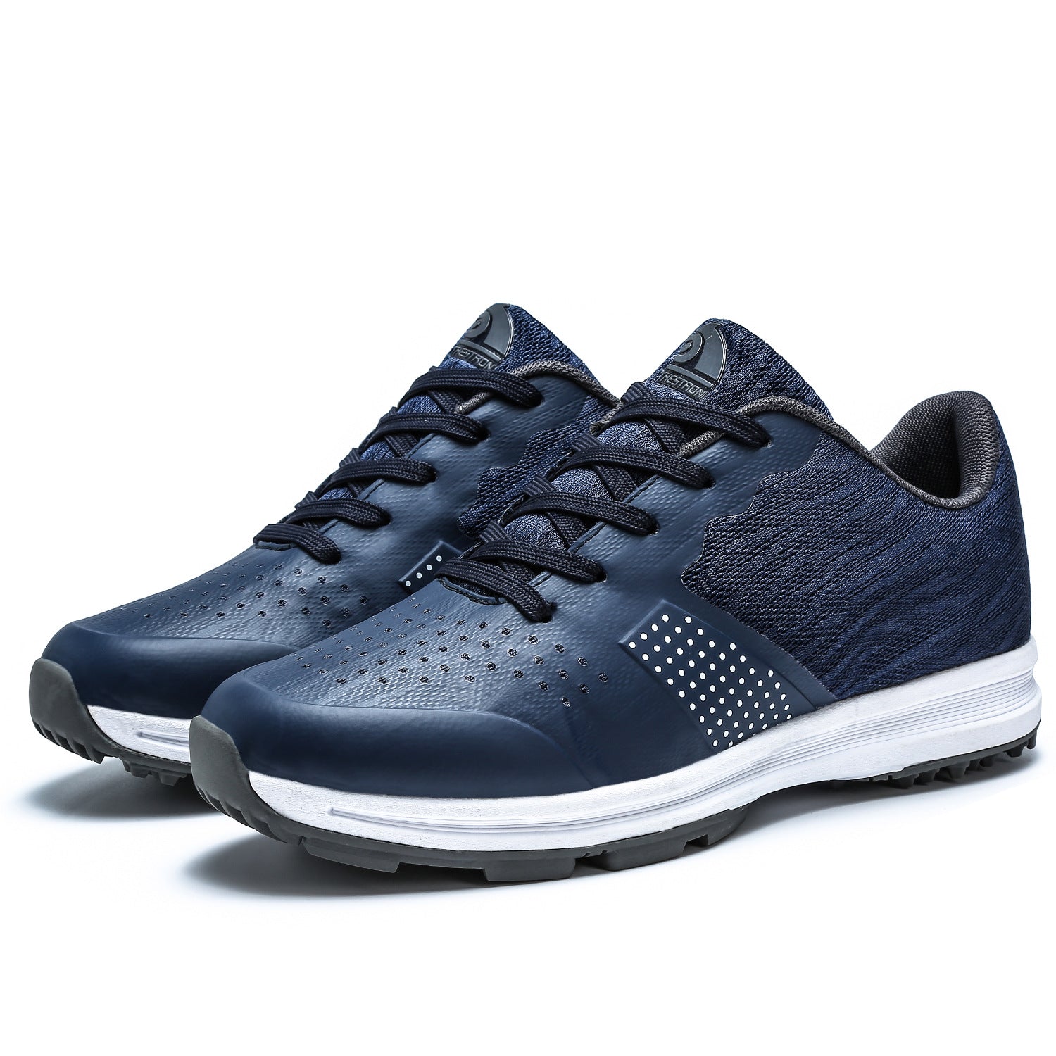 TeeGlide Waterproof Spiked Golf Shoes