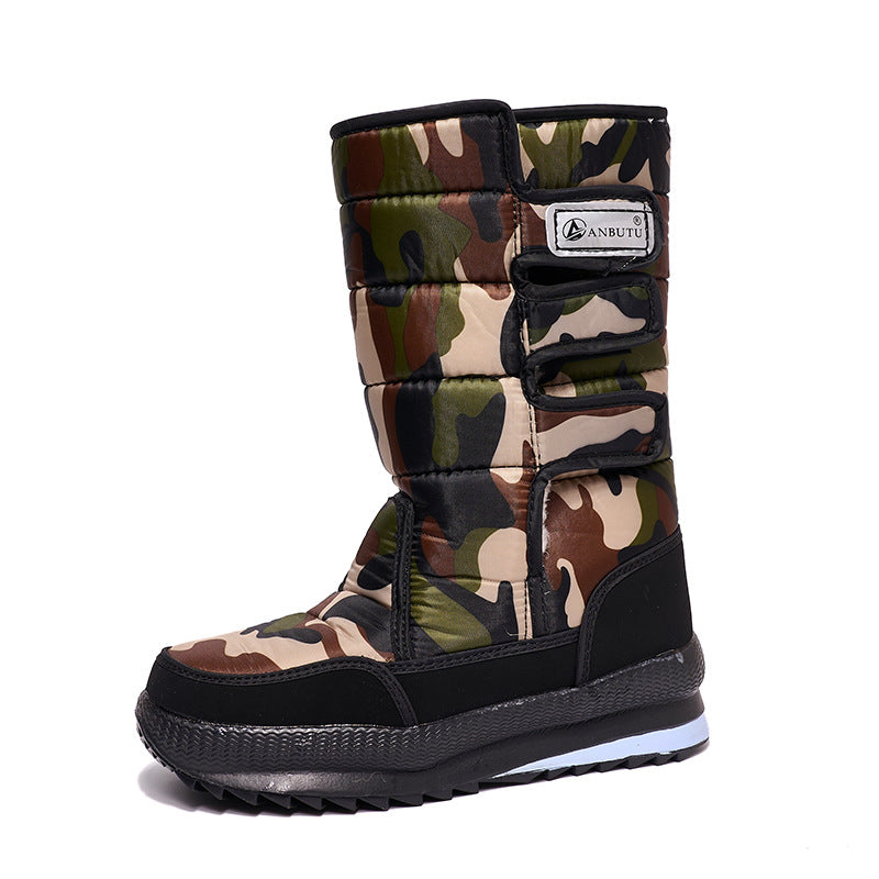 FieldFrost Camouflage Velcro Winter Boots