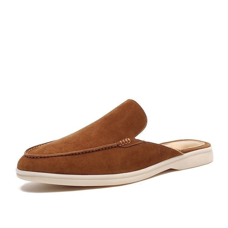 Homerest Wool-Lined Slip-On Slippers, product view 5