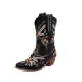 WestRose Embroidered Western Boots, product view 6