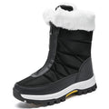 ZipFrost Women's Front-Zip Snow Boots