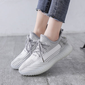 SeoulBreeze Mesh Platform Sneakers, product view 3