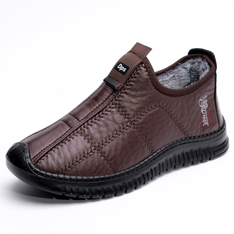 StormGuard Men's Plush Winter Snow Boots