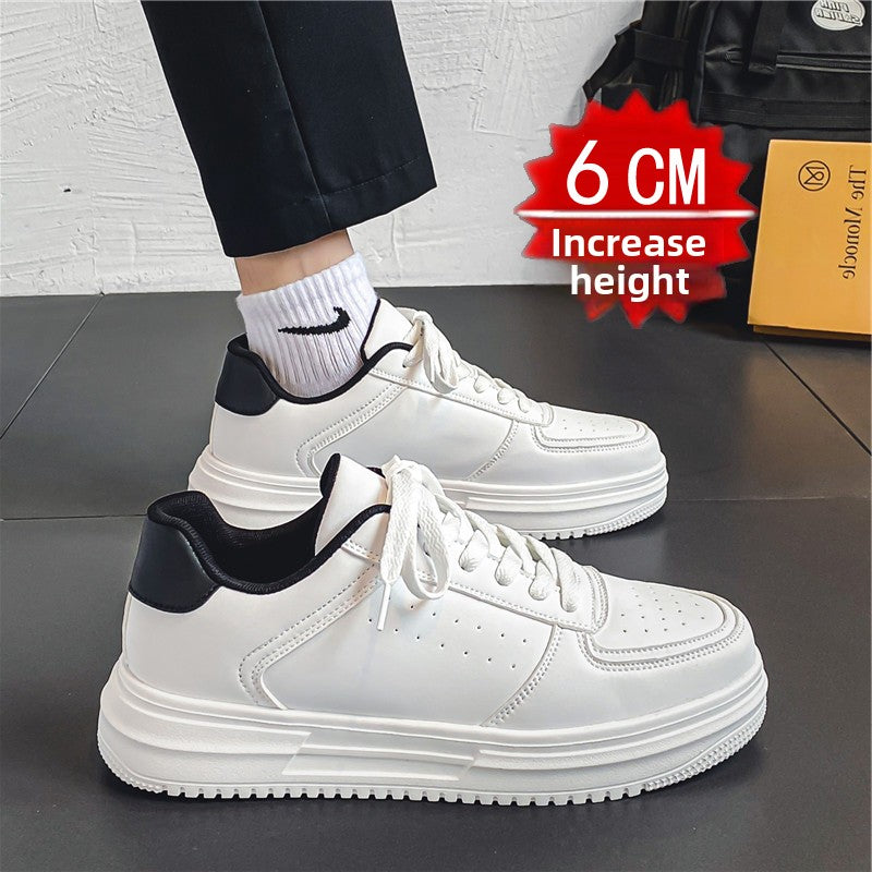 CleanStep White Casual Sneakers, product view 4