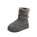 CozyRise Women's Plush Platform Boots