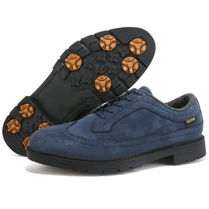 GripCourt Cleated Matte Leather Shoes, product view 1