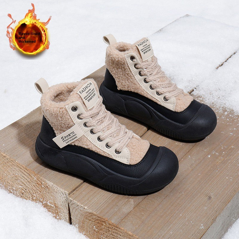 VelvetSnow Women's Plush Winter Boots
