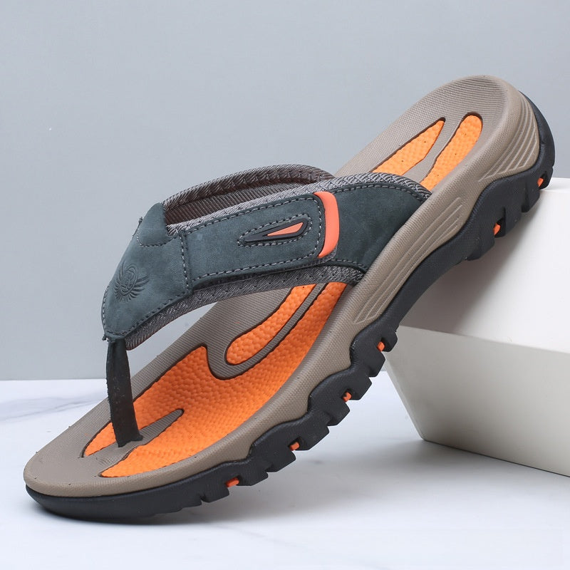 Craftflop Handmade Leather Flip-Flops, product view 4