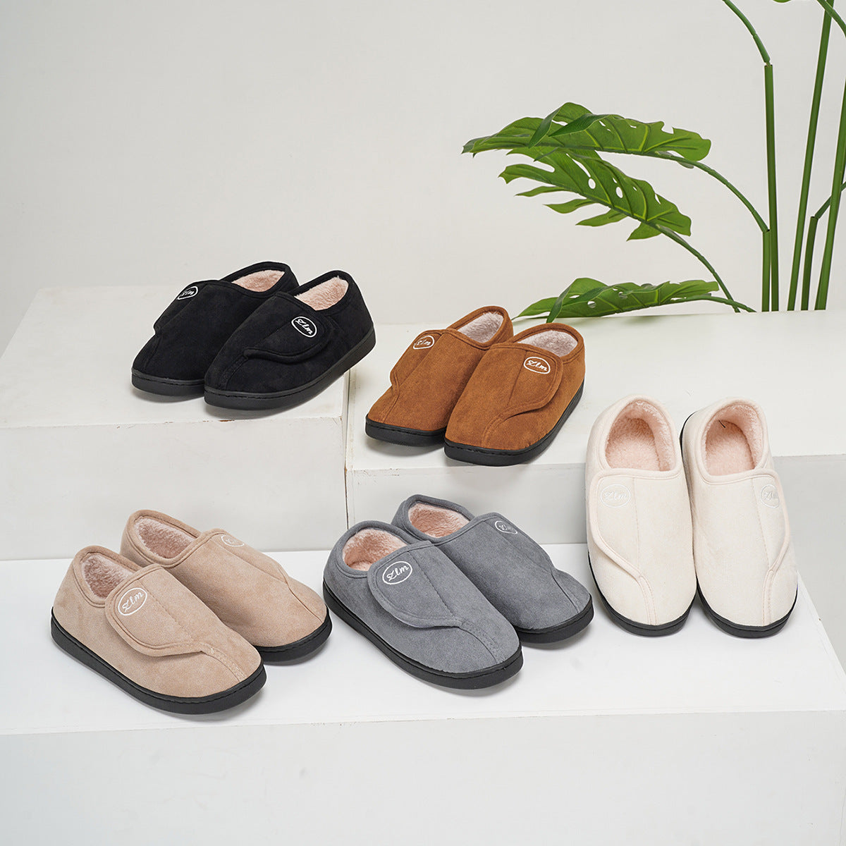 Furlatch Warm Winter Velcro Slippers, product view 4