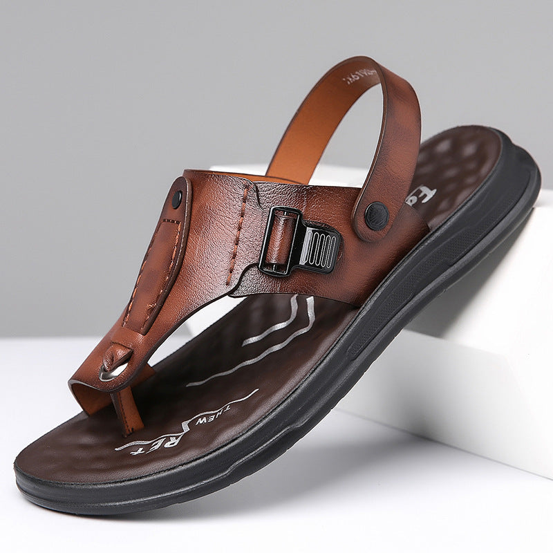 Coastwalk Leather Beach Sandals, product view 2
