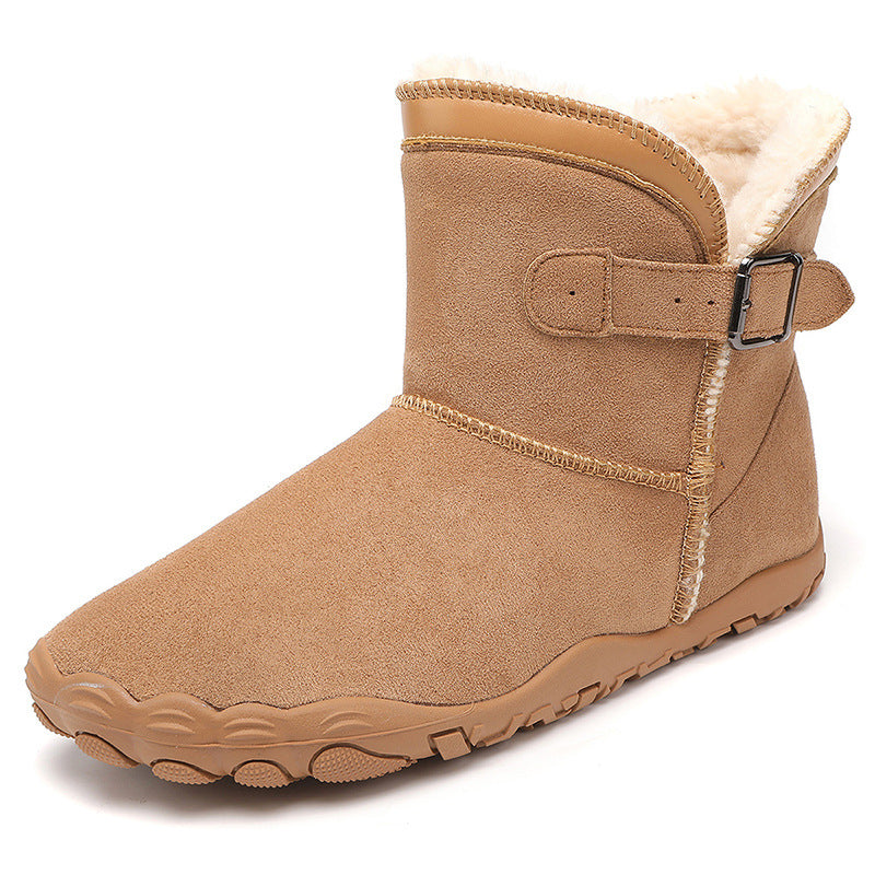 Frostwalk Anti-Slip Suede Snow Boots, product view 3