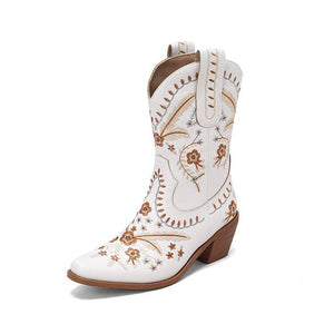 WestRose Embroidered Western Boots, product view 8