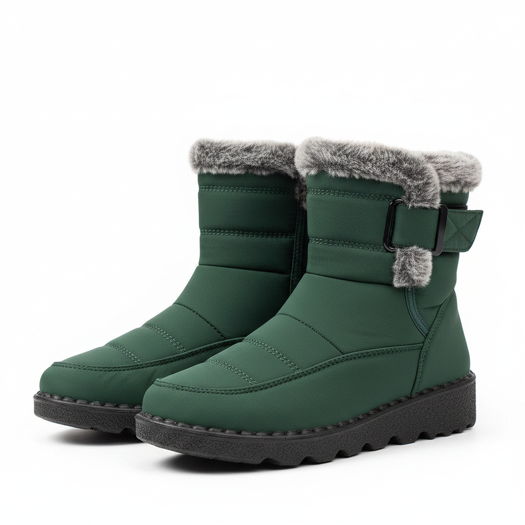 SnowTrek Fleece-Lined Outdoor Winter Boots