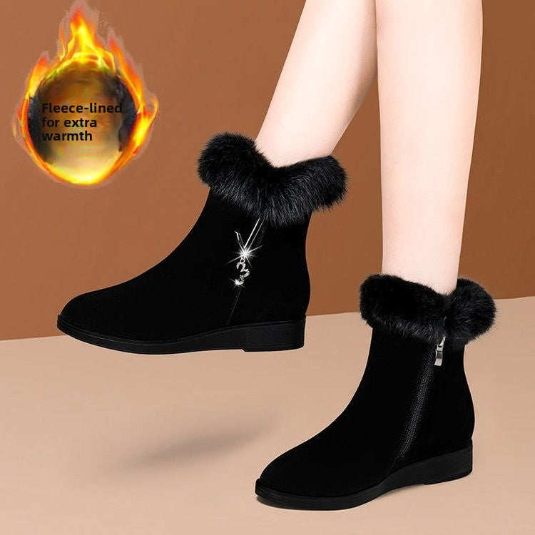 Chillstep Fleece-Lined Winter Ankle Boots, product view 3