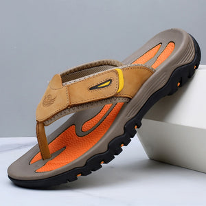 Craftflop Handmade Leather Flip-Flops, product view 5