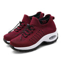 FeatherKnit Wedge Sneakers, product view 1