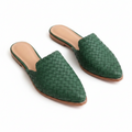 Weavestep Woven Slip-On Slingback Sandals