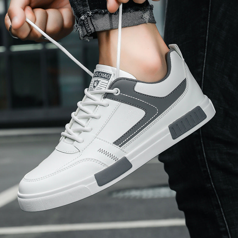 Kesston Row Leather Low-Top Sneakers, product view 5