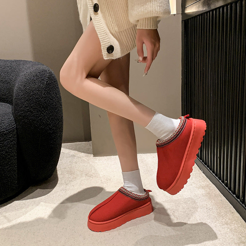 Velvetrest Fleece-Lined Winter Shoes, product view 2