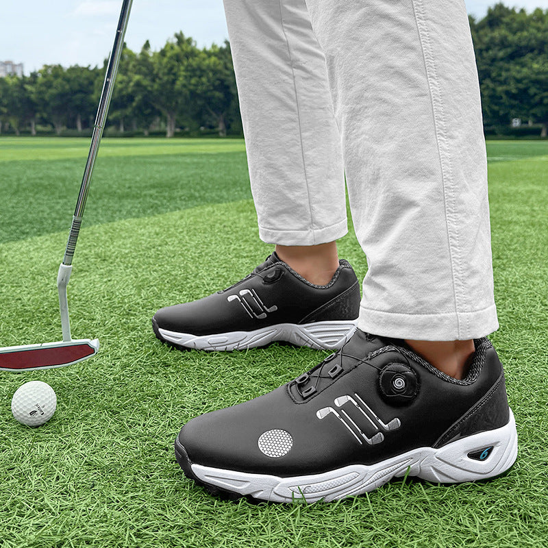 Fairwaygrip Spiked Rotating-Lace Golf Shoes, product view 3