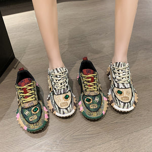 ShineLetter Platform Sneakers, product view 4