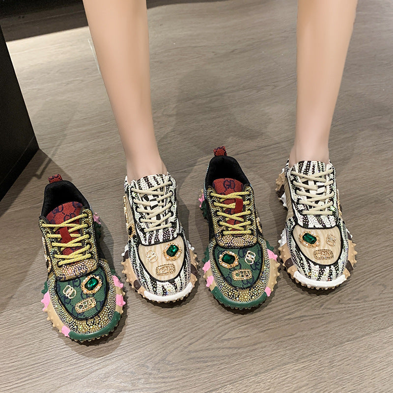 ShineLetter Platform Sneakers, product view 4