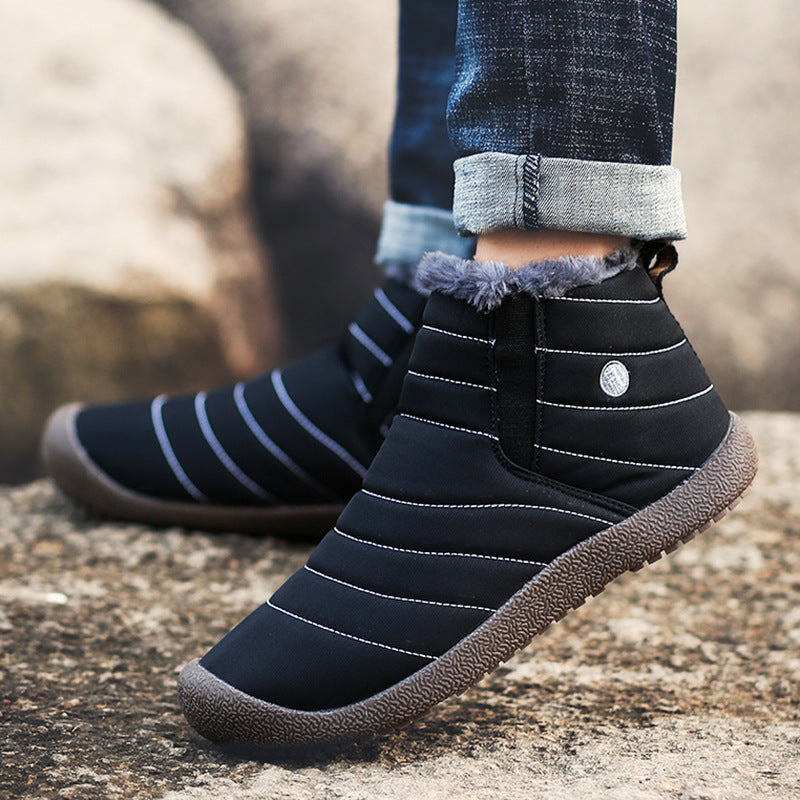 FrostTrek Fleece-Lined Outdoor Snow Boots