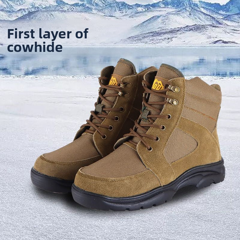 WoolRidge Men's Fleece-Lined Winter Boots