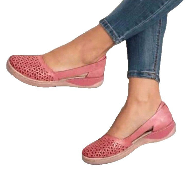 Flatline Hollow-Out Non-Slip Roman Sandals, product view 1