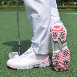 RoomyFairway Wide-Fit Spiked Women's Golf Shoes, product view 3