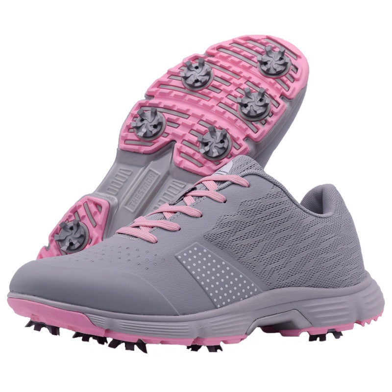 RoomyFairway Wide-Fit Spiked Women's Golf Shoes, product view 6