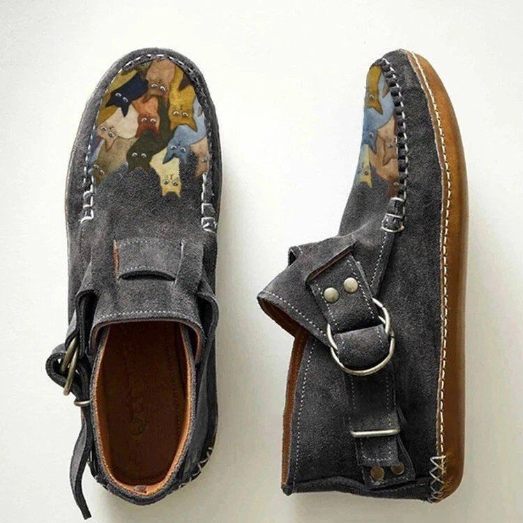 WhiskerTrail Printed Ankle Boots, product view 5