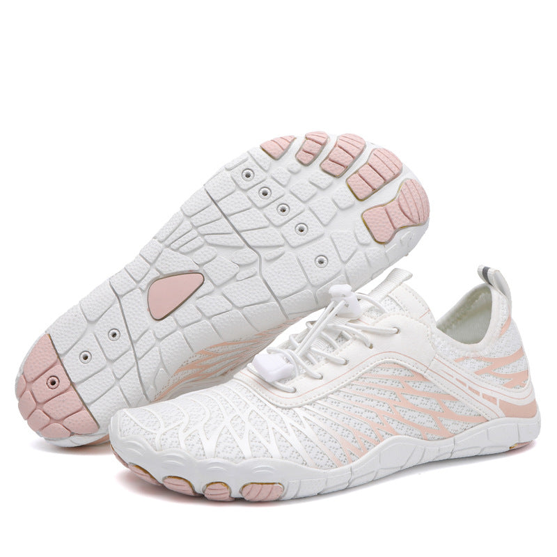 Elorvian MoveEase comfort sneaker in light color, lightweight hybrid shoe