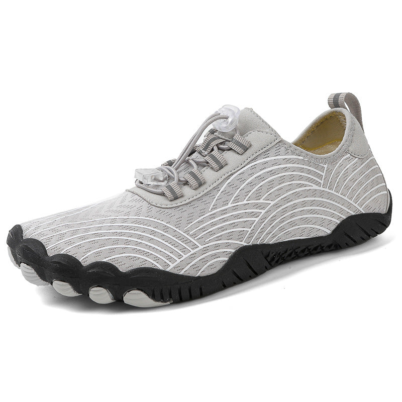 Elorvian AirStride breathable sneakers angled view